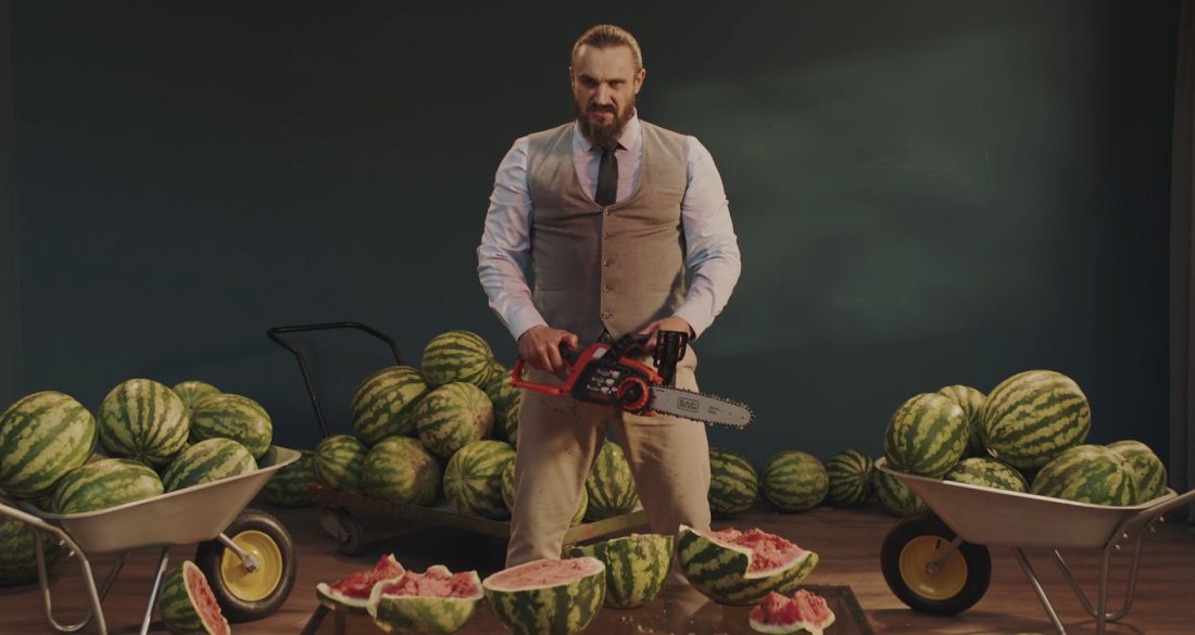 Watermelon at home, кадр